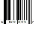 Barcode Image for UPC code 848595003392