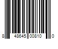 Barcode Image for UPC code 848645008100