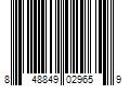 Barcode Image for UPC code 848849029659