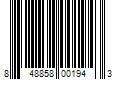 Barcode Image for UPC code 848858001943