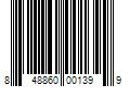 Barcode Image for UPC code 848860001399