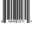 Barcode Image for UPC code 848948022704