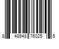 Barcode Image for UPC code 848948760255