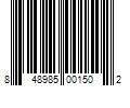 Barcode Image for UPC code 848985001502