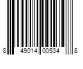 Barcode Image for UPC code 849014005348