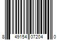 Barcode Image for UPC code 849154072040