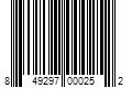 Barcode Image for UPC code 849297000252