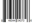 Barcode Image for UPC code 849344043706