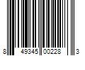 Barcode Image for UPC code 849345002283