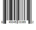 Barcode Image for UPC code 849345033652