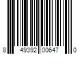 Barcode Image for UPC code 849392006470