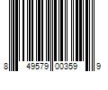 Barcode Image for UPC code 849579003599