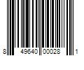 Barcode Image for UPC code 849640000281