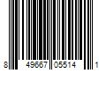 Barcode Image for UPC code 849667055141