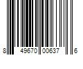 Barcode Image for UPC code 849670006376