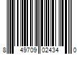 Barcode Image for UPC code 849709024340