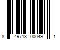 Barcode Image for UPC code 849713000491