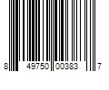 Barcode Image for UPC code 849750003837