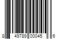 Barcode Image for UPC code 849789000456