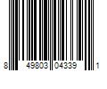 Barcode Image for UPC code 849803043391