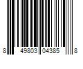 Barcode Image for UPC code 849803043858