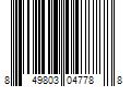 Barcode Image for UPC code 849803047788