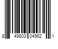 Barcode Image for UPC code 849803049621