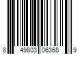 Barcode Image for UPC code 849803063689