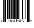 Barcode Image for UPC code 849803065720