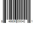 Barcode Image for UPC code 849806000421