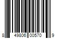 Barcode Image for UPC code 849806005709