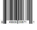 Barcode Image for UPC code 849808006711