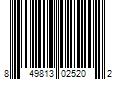 Barcode Image for UPC code 849813025202