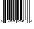 Barcode Image for UPC code 849922059426