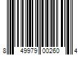 Barcode Image for UPC code 849979002604