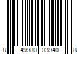 Barcode Image for UPC code 849980039408