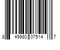 Barcode Image for UPC code 849980075147