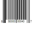 Barcode Image for UPC code 850000000407