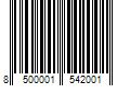 Barcode Image for UPC code 8500001542001