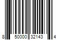 Barcode Image for UPC code 850000321434