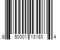 Barcode Image for UPC code 850001131834