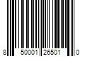 Barcode Image for UPC code 850001265010