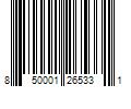 Barcode Image for UPC code 850001265331