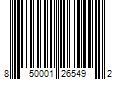 Barcode Image for UPC code 850001265492