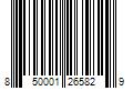 Barcode Image for UPC code 850001265829