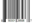 Barcode Image for UPC code 850001265867