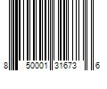 Barcode Image for UPC code 850001316736