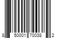 Barcode Image for UPC code 850001700382. Product Name: Microsoft 2020 Newest X Gaming Console Bundle - 1TB SSD Black Xbox Console and Wireless Controller with Call of Duty: Black Ops Cold War