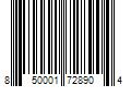 Barcode Image for UPC code 850001728904