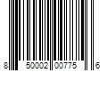 Barcode Image for UPC code 850002007756